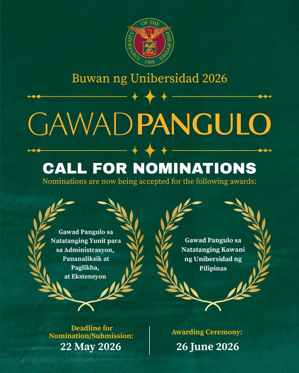University of the Philippines tweet media