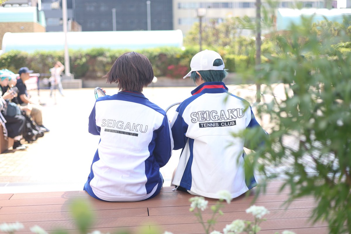 c6h8o7_L's tweet photo. Cosplay 

テニプリ
越前：ﾚｵ様(@Leo_0_rain)
不二：Lupi様(@Luna_na_0u)

#アコスタ池袋 https://t.co/d7BSOcS6zA