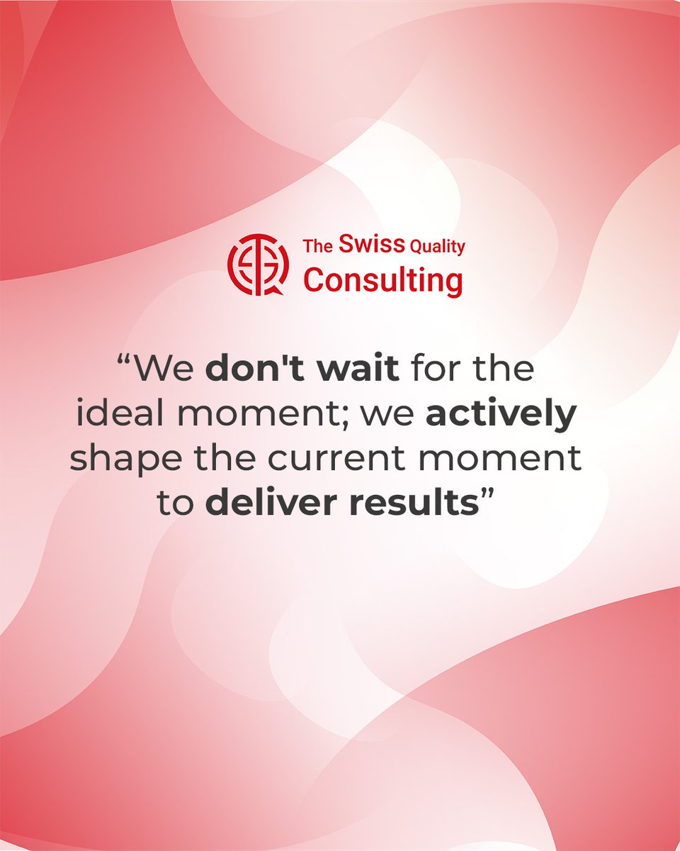TheSwissQuality's tweet photo. The right moment rarely appears.

Leadership creates it. 📊

#TheSwissQuality #TSQ #Switzerland #DigitalTransformation #Leadership #AIStrategy #StrategicLeadership #ExecutivePerformance #InnovationLeadership https://t.co/gFJ63b8EC7