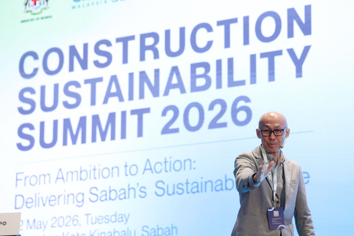 CIDBMALAYSIA's tweet photo. 🔥 ICW BORNEO 2026: Construction Sustainability Summit
Kelestarian: cakap atau buat?
📍 KK | 12 Mei
Satukan industri → aksi sebenar, inovasi rendah karbon & ESG.
Bina masa depan dengan tindakan
#ICWBorneo2026 #BeyondLimit #BinaSempurna #SabahMajuJaya2_0 #MalaysiaMadani https://t.co/NlgQ8HBwd7