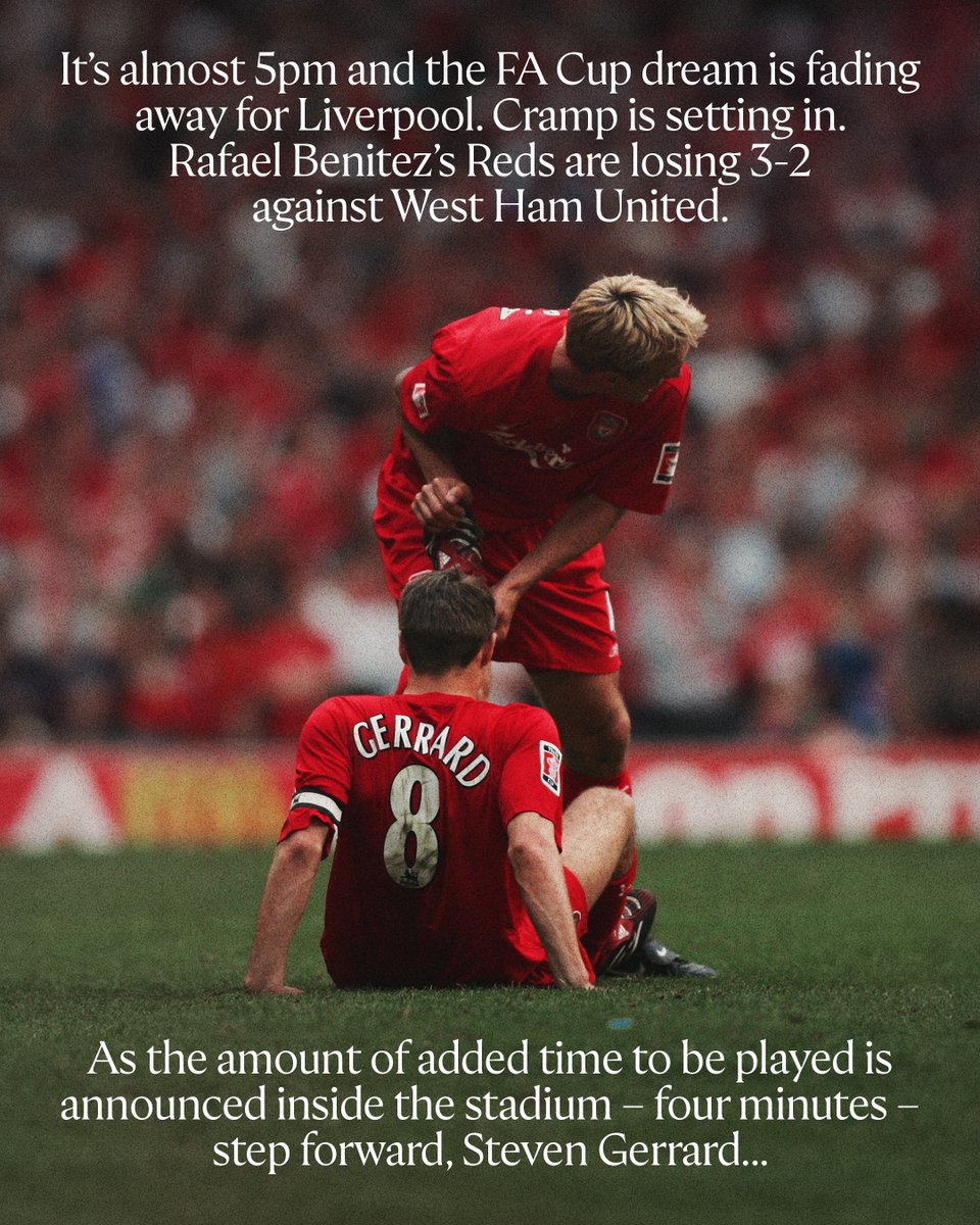 LFC's tweet photo. The story behind 'The Gerrard Final' ❤️

Read our full Classic Match feature on the 2006 FA Cup final: