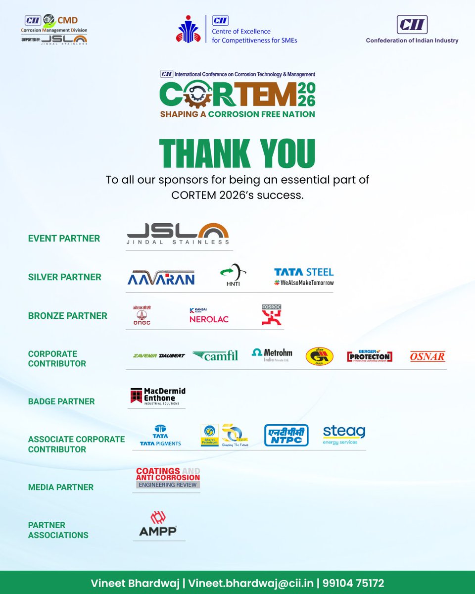 CII Centre of Excellence for Competitiveness tweet media