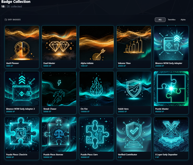wang_da_xia_'s tweet photo. I successfully obtained the Master Badge! @TermMaxFi Shouldn't TGE be next? $TMX #TGE #DEFI #Web3 #Crypto #Airdrop https://t.co/Ia4dOipKch