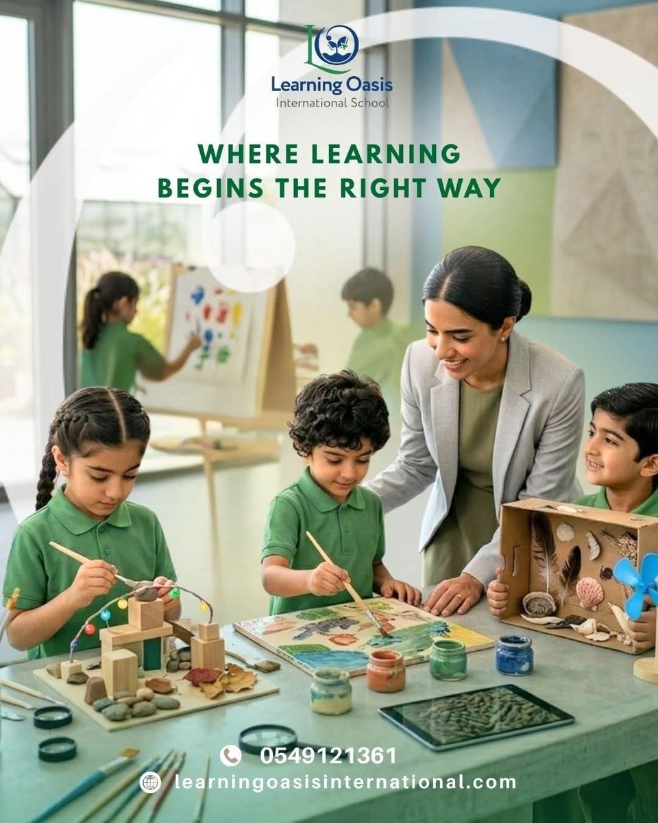 Learning_Oasis_'s tweet photo. Our Kindergarten program is designed to build confidence, independence,and curiosity from an early age
 Through Montessori-inspired methods and hands-on learning, children develop essential skills in a nurturing and engaging environment setting the foundation for lifelong success https://t.co/2t3JDqF03q