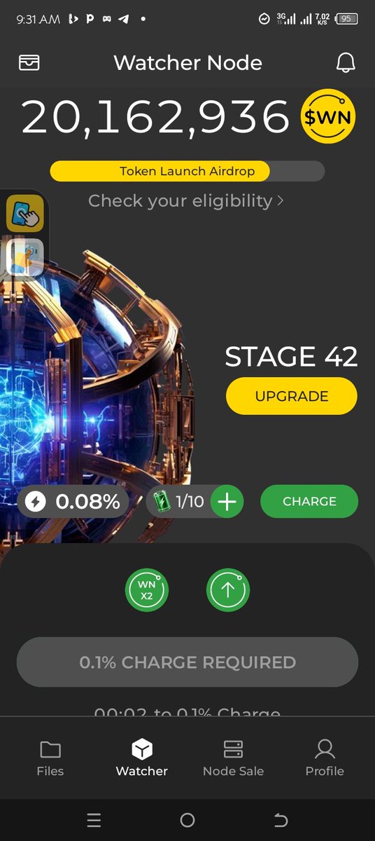 Realsafiboi's tweet photo. #WatchersEverywhere @DeNetpro  Watcher Node is a decentralized storage system to securely store data safely. It also has a reward program for watchers. https://t.co/9wbNvrZEar