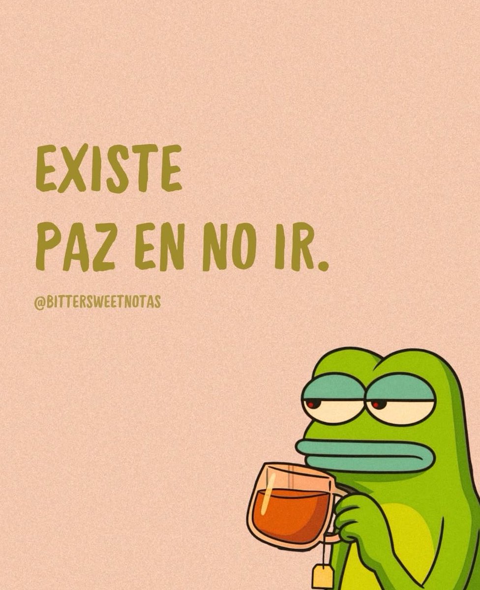 itextosoff's tweet photo. Hay paz en no ir https://t.co/LZm01ki4hY