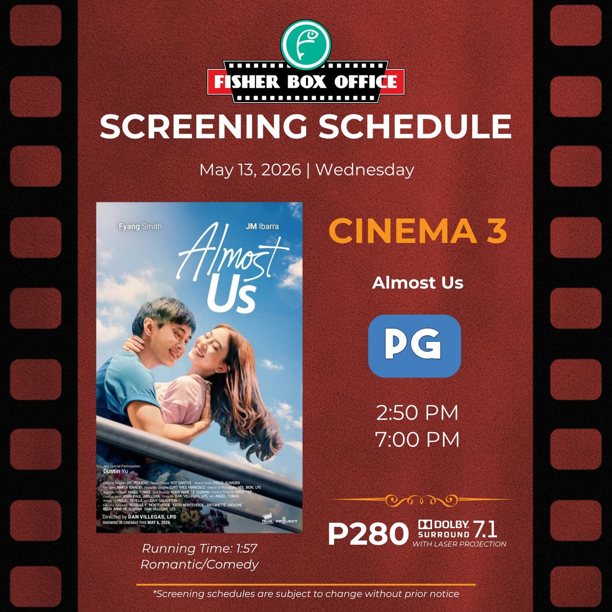 _jmfyang4layp's tweet photo. May 7 pm screening pa sila ngayon sa fisher mall oh.
─https://t.co/WFCoGG64TM
PIP AND BULOTS
#AlmostUsWeek2 https://t.co/xqpLpXE0vs