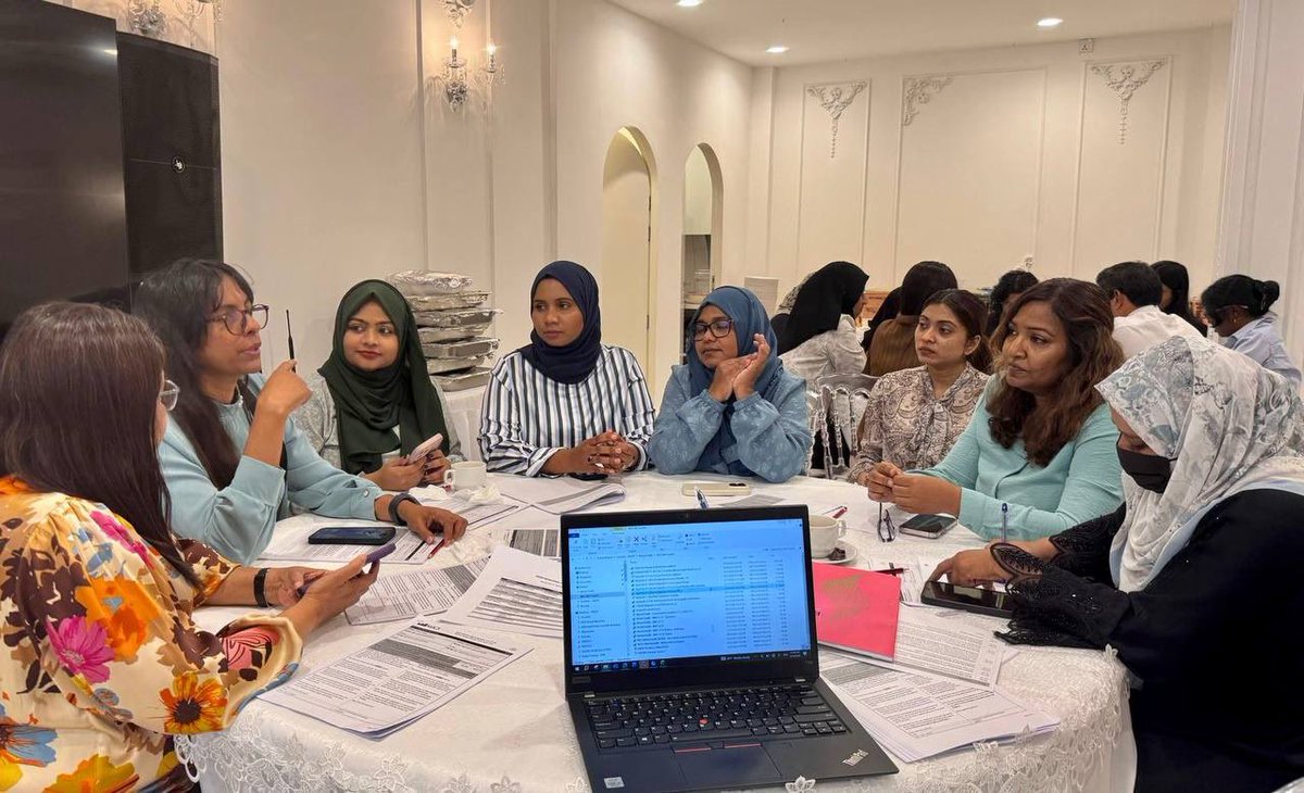 UNICEFMaldives's tweet photo. 📸 MICS7 stakeholder orientation and validation workshop

This national survey will close critical data gaps and strengthen evidence-based policymaking to deliver results so that every child and young person is counted and given the opportunity to thrive. 

#ForEveryChild https://t.co/UXQkC40D0L