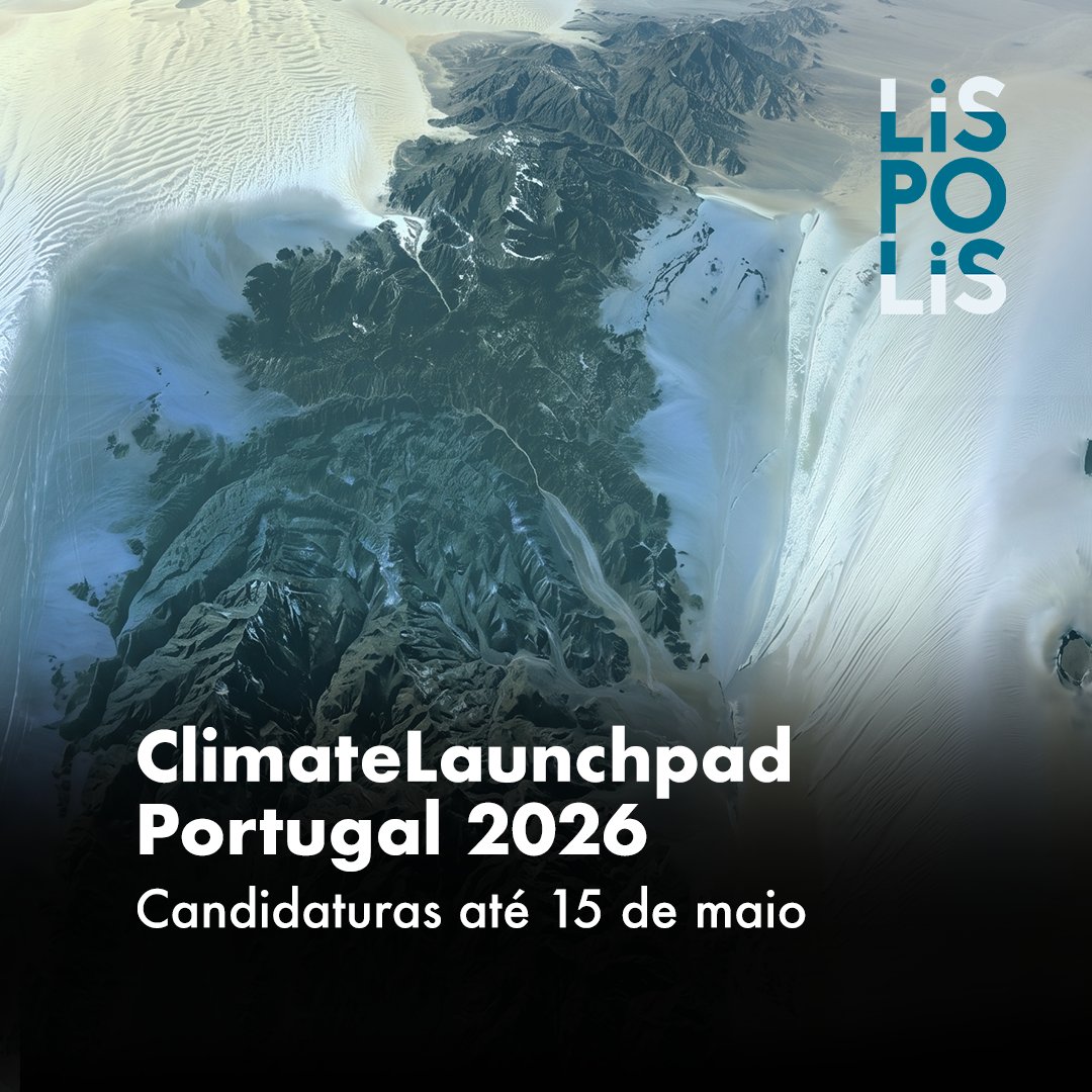 lispolis_'s tweet photo. 🌍💡 Tens uma ideia para combater as alterações climáticas?
O ClimateLaunchpad está de volta a Portugal e pode ser o empurrão que falta para a transformares em algo real.
📅 Candidaturas abertas até 15 de maio: https://t.co/mF85uW2xwG https://t.co/0KaeSwHehr