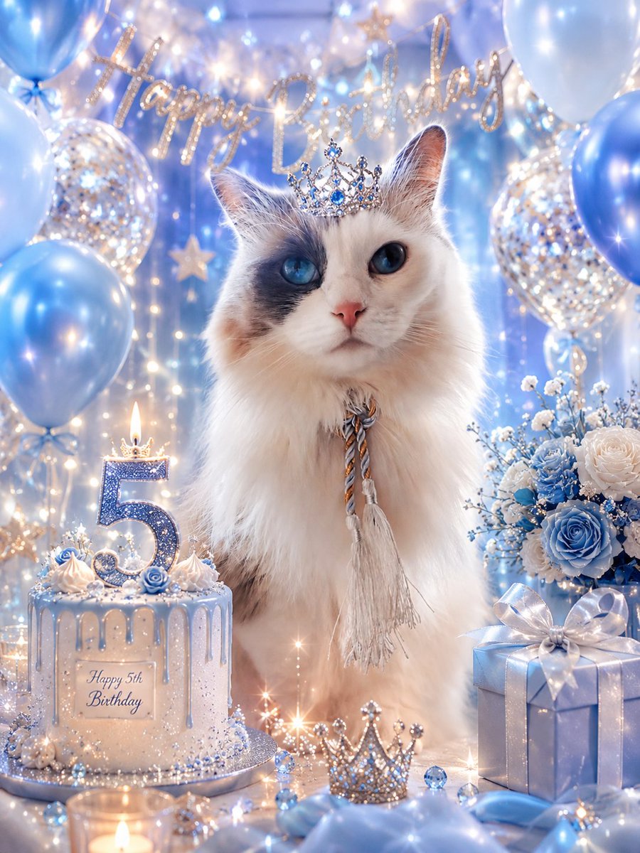リロちゃん専用ページ 🩷🩷リロくん🩷🩷 今日で5歳になりました！🥳 とっても賢くて優しくて