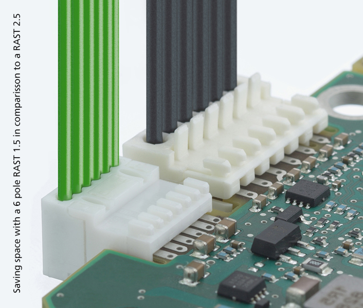 Lumberg_Group's tweet photo. Take advantage of the world’s smallest RAST system: Series 331000 with poles from 2 – 12.

Compared to the already small RAST 2.5 our RAST 1.5 saves another 43 % of installation space plus 30 % of weight!

👉 More about RAST 1.5: https://t.co/vmrs1TOED9 https://t.co/VJbTYt6Vo3