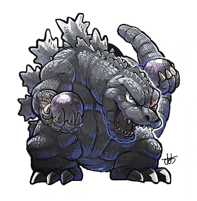 ヘドラの目をくり抜いたやつ #FA