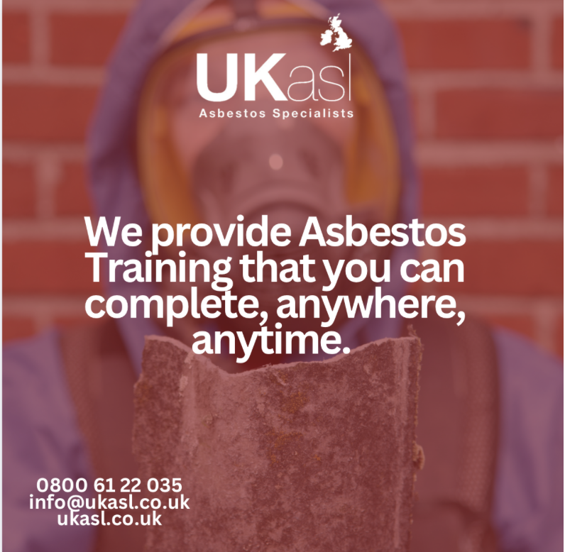 UKASL's tweet photo. Safety training that works around your schedule. 🛠️
 At UKasl, we offer  Asbestos Awareness training that you can complete anywhere, anytime
HealthAndSafety #TradeSafety #AsbestosAwareness.

 📞0800 61 22 035 
📧info@ukasl.co.uk
https://t.co/dxFHnXfQJs https://t.co/OKl4kXo2oZ