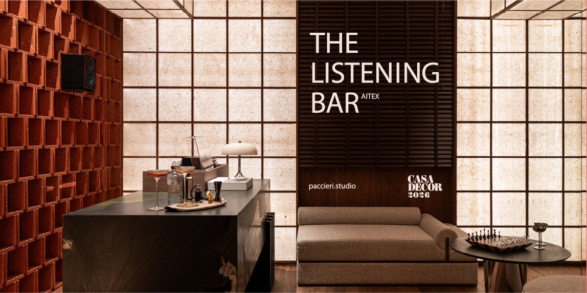 aitex_es's tweet photo. Conoce los demostradores que han dado forma a nuestro espacio 'The Listening Bar' en @CasaDecor, en el que se ha transforma una tonelada de residuo textil en una experiencia inmersiva de diseño e innovación.

+info: https://t.co/EwrK5VvVXH https://t.co/EZH6YRHJsR