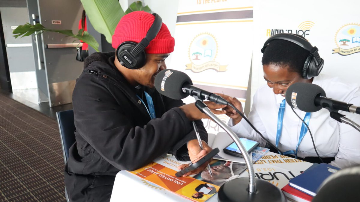 RadioTurf's tweet photo. Ramashapa Neo and Brian Moganedi are keeping you updated with all the activities taking place during the Africa's Travel Indaba 2026 in the province of KwaZulu Natal,  in the city of Durban.
Tune in for our live special broadcast.
#MyRadioTurf https://t.co/1WKUZ1mmnN