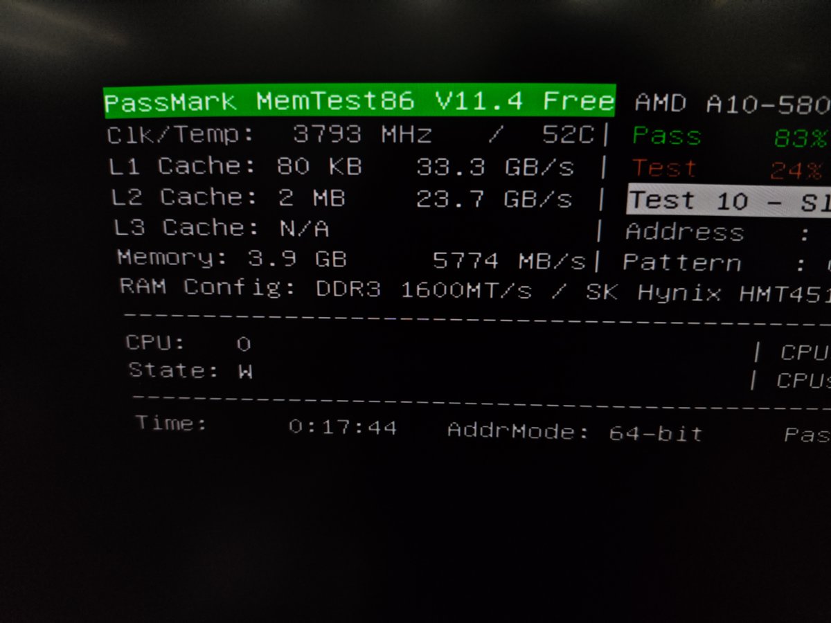 PCONES_SUPPORT's tweet photo. そうか、流石にDDR3のシングルチャネルやとGen4x4のNVMeの方が早いんか...

そう考えるとSSDの速度ってめちゃ進化したんやなって
(なおランダムアクセス) https://t.co/CWJ43GYiio