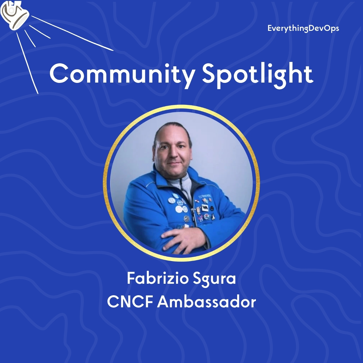 evrythingdevops's tweet photo. Fabrizio Sgura started programming at 12 years old with Basic and Assembler on a Sinclair.

Thirty years later, he's one of the most respected engineers in the cloud-native ecosystem, and he's still showing up for communities.

In 2025, Fabrizio packed his bags and flew to Lagos, Nigeria.

Not for a corporate engagement.
Not for a vendor event.

But to work, connect, and show up for the community at OSCAFEST and @KCDNigeria .

He described the engineers he met as simply unforgettable — smart, incredible, not just as human beings but as professionals. 

He has also taken the stage at KubeCon CloudNativeCon Europe 2026 in Amsterdam, delivered a lightning talk at @OpenTofuOrg  Day, and continues to contribute deeply to the global cloud-native ecosystem through his work at Veritas Automata.

For the engineers in Nigeria and across Africa who are building world-class skills in environments that don't always make it easy — Fabrizio sees you.

We see you too, Fabrizio Sgura. 

Thank you for showing up for us.

Go follow Fabrizo and connect with him if you haven’t👇
🔗 https://t.co/GzBtLem9OL