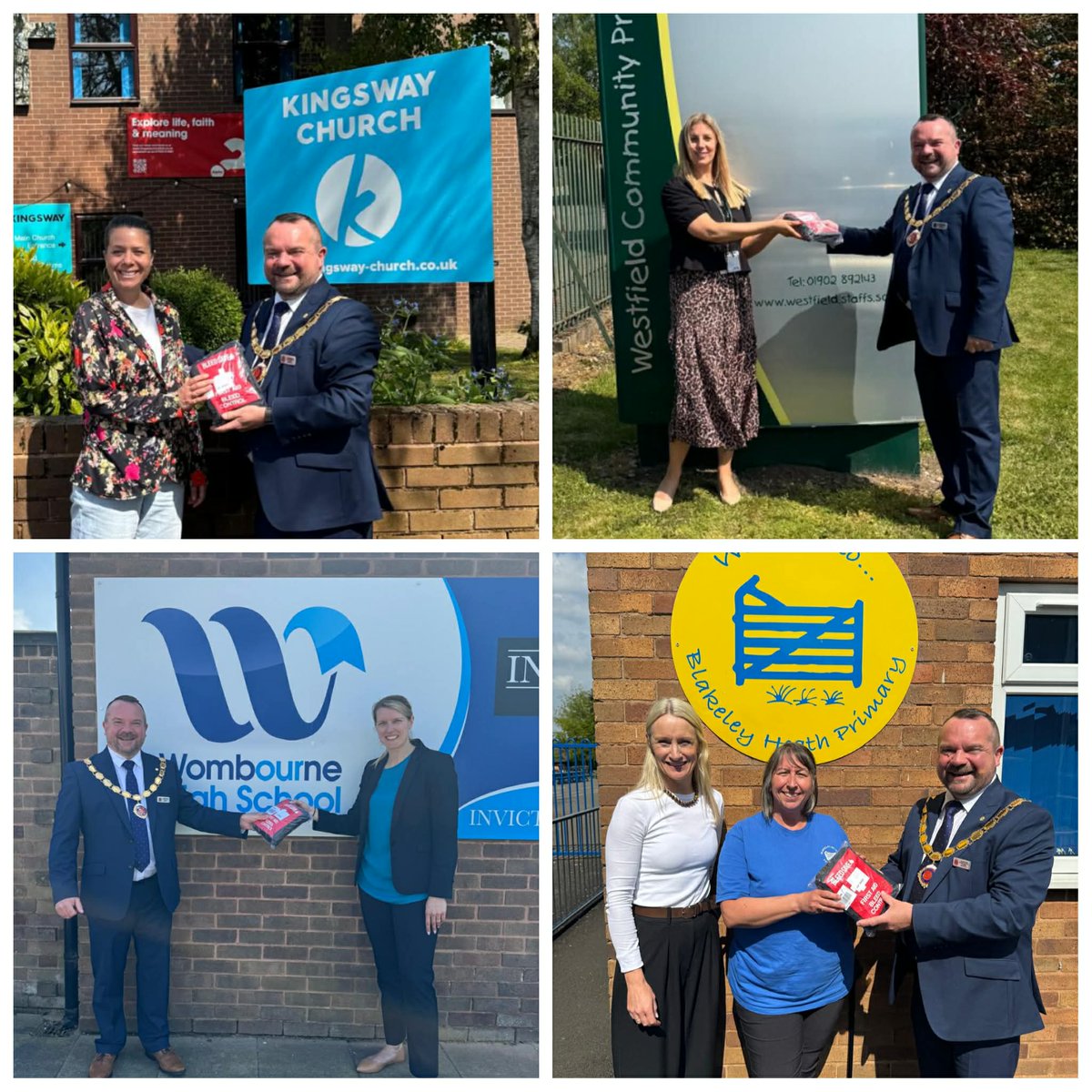 WombourneParish's tweet photo. 🚑❤️ Wombourne Parish Council has installed emergency bleed control kits alongside all public defibrillators across the village.

Led by Councillor Martin Perry, this initiative helps provide vital equipment that could save lives in a critical emergency before paramedics arrive. https://t.co/g8NXf5zGqc