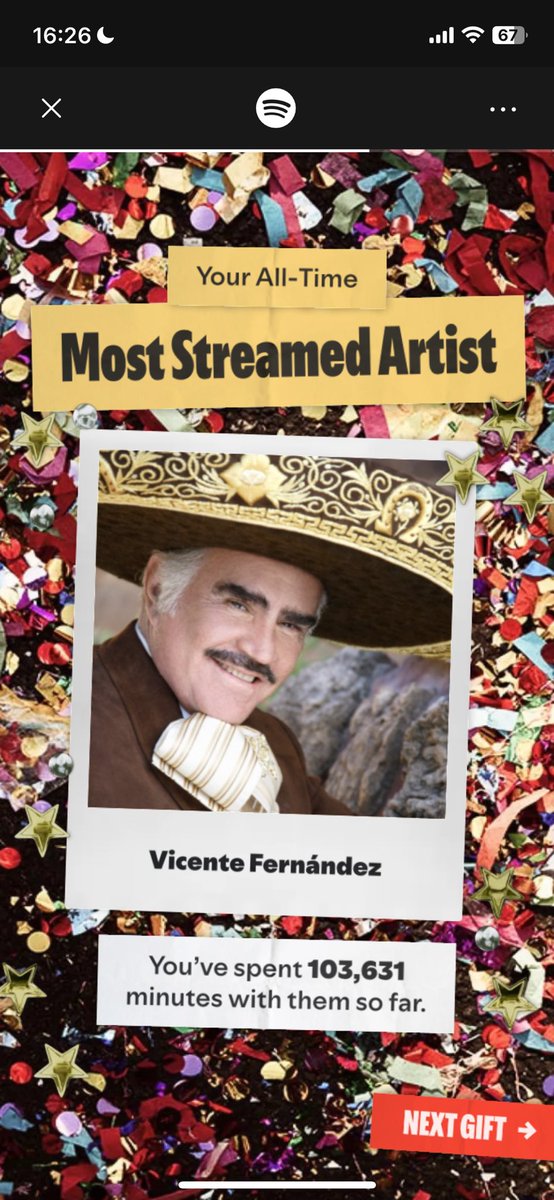 dingogutti's tweet photo. muy fuerte lo poco que escuchais a vuestros artistas favoritos yo a vicente lo he escuchado 72 dias https://t.co/Z671XHBA7X
