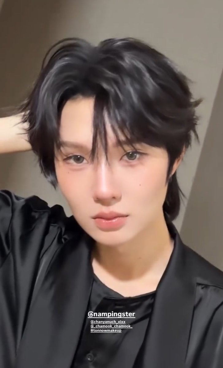เมคอัพคุณต้นหนาว นัวถุกต้อง นัวถุกใจ แงวดำมาก 🖤

#nampingster