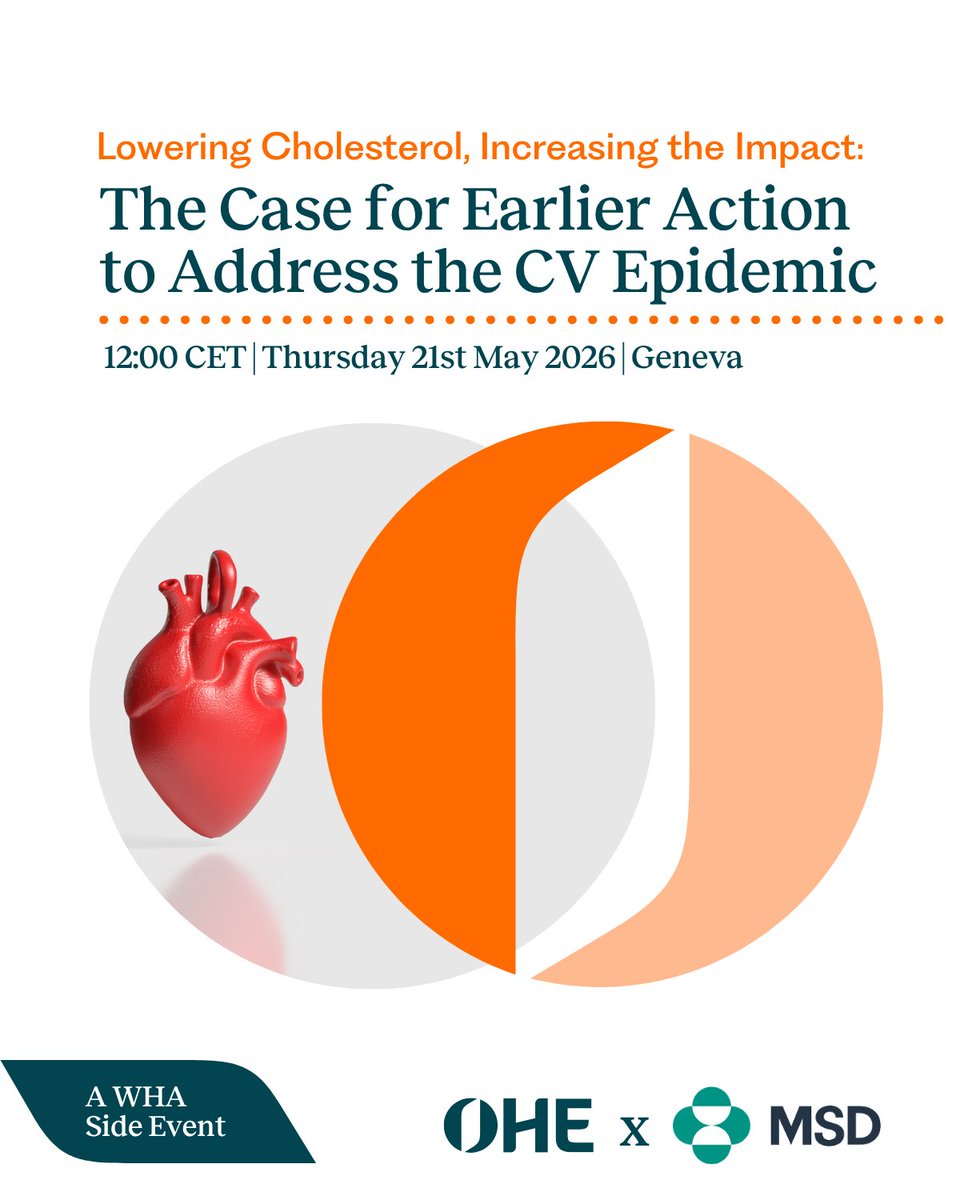 atherosociety's tweet photo. IAS Executive Director Michelle Winokur, DrPH (@TheMMDWin), will be speaking about the cardiovascular epidemic at a World Health Assembly side event, hosted by @OHENews and @MSDInvents, on Thursday, May 21 at 12 PM.

This event will bring together global health leaders and policymakers to tackle the urgent need to shift cardiovascular care away from late‑stage crisis management and toward proactive, early intervention.

Request to attend here: https://t.co/zZRK2df2R3