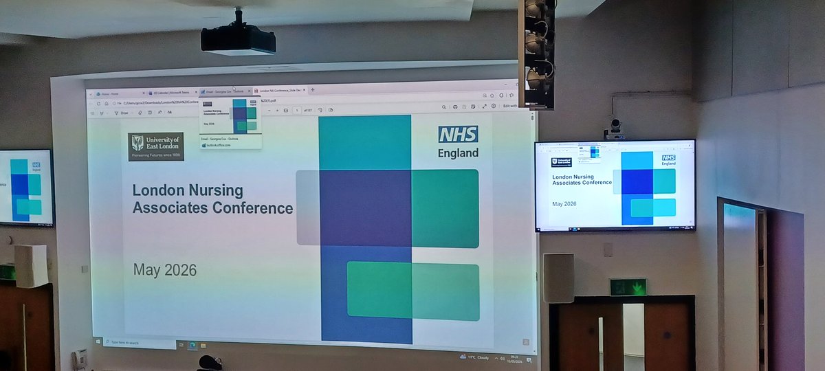 LGT_NAs's tweet photo. Fantastic to be @uel_hsb today for @NHSHEE_LDN London Region Nursing Associate Conference. Full programme ahead, already so nice to have caught up with so many colleagues from #HEIs and partner organisations.
Such a buzz in the room. Getting ready to celebrate NA achievements.
VC https://t.co/3RwfqMGVuf
