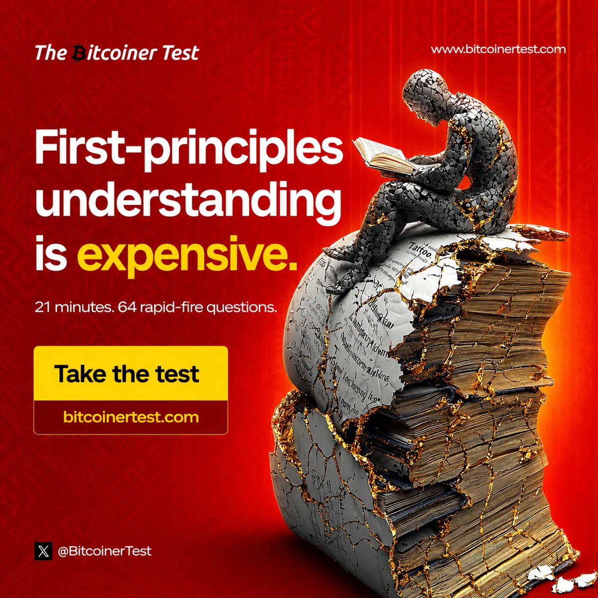 The Bitcoiner Test tweet media