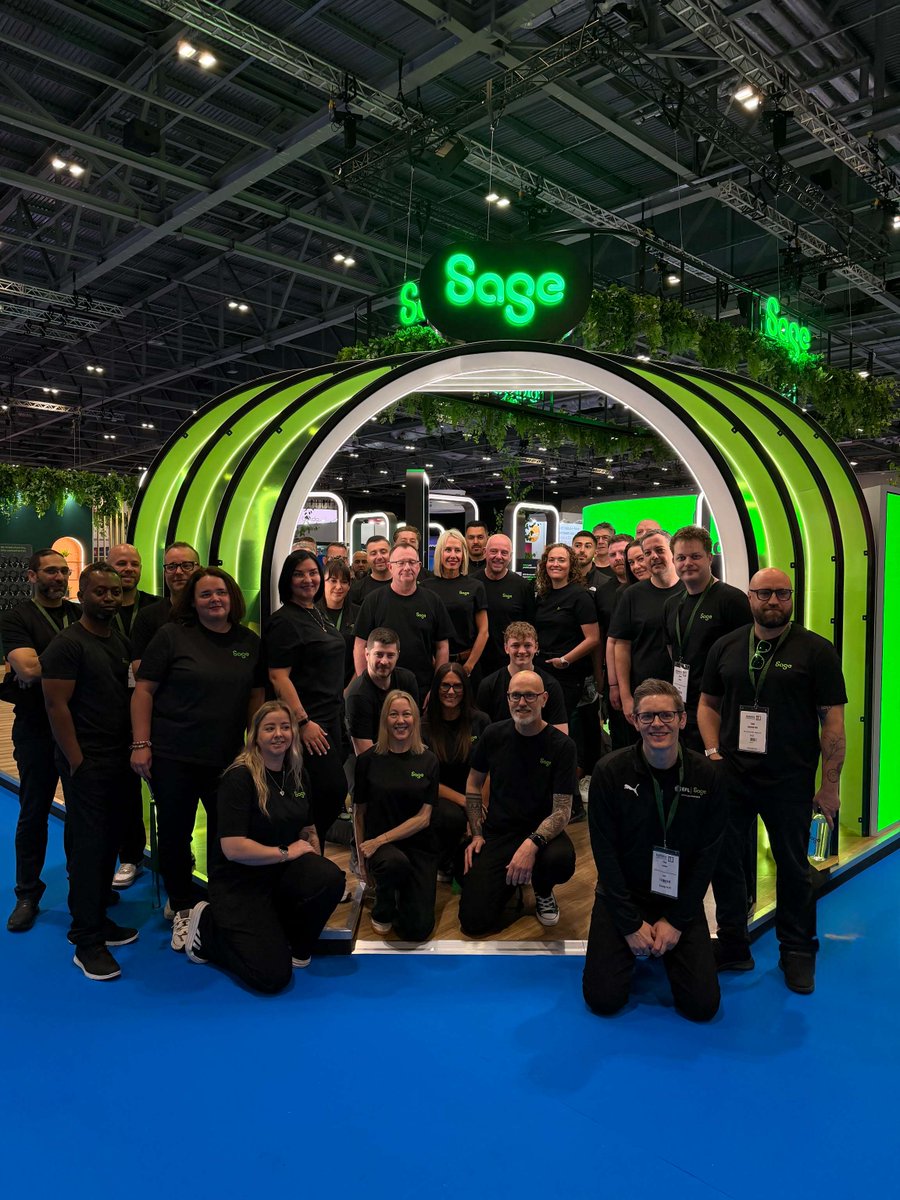 sageuk's tweet photo. We’re live at #AccountexLondon! 🚀 Ready for two days of conversations, learning, and practical ideas for the future of accounting.

Come and say hello to the team on Stand 1220. We’d love to show you what’s new: https://t.co/4jc9qScju9 

#SageTheatre #SageGreenRoom https://t.co/ZstVJG7JDb