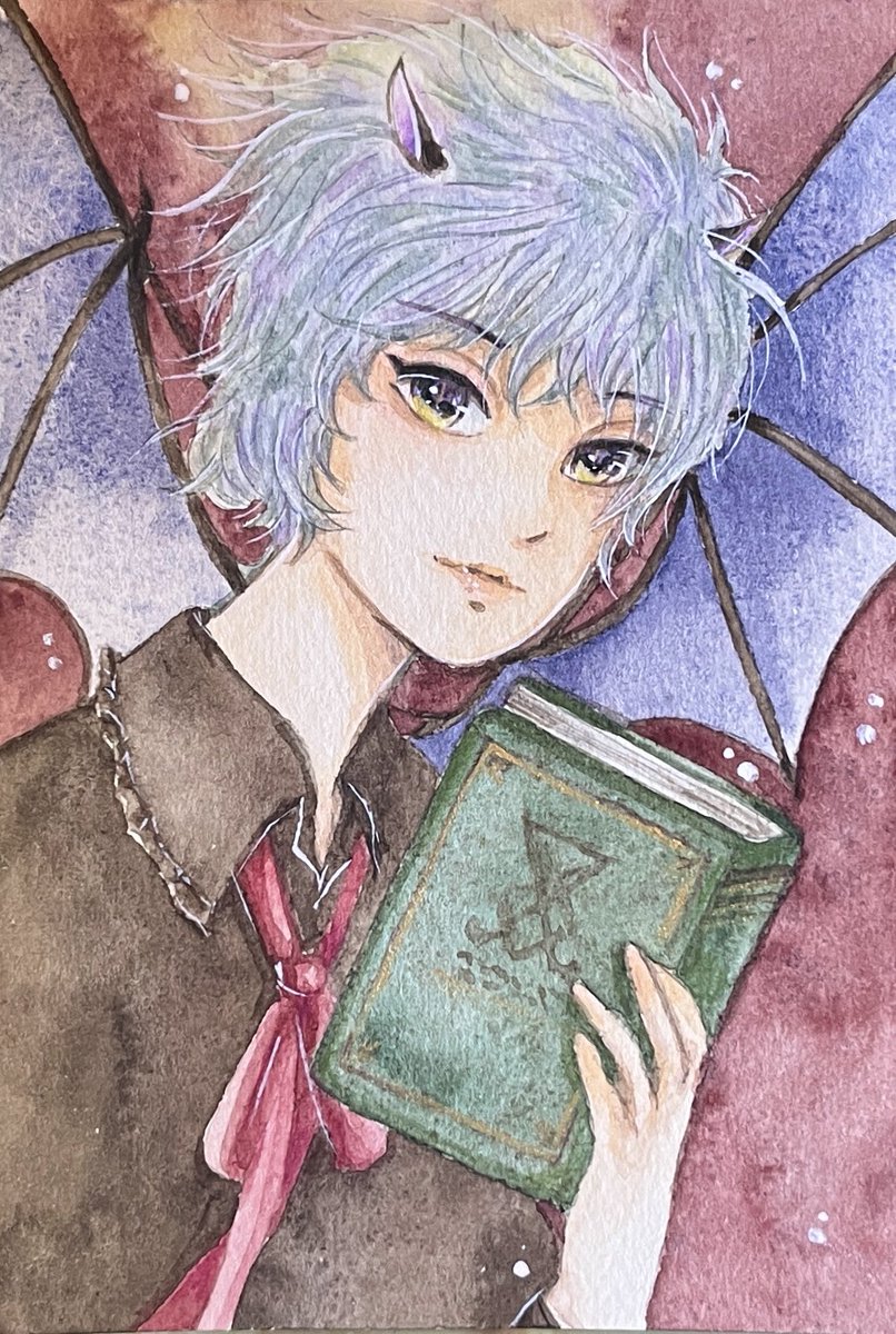 見習い悪魔くん】 中性的な雰囲気に仕上げましたが、自分的には男の子