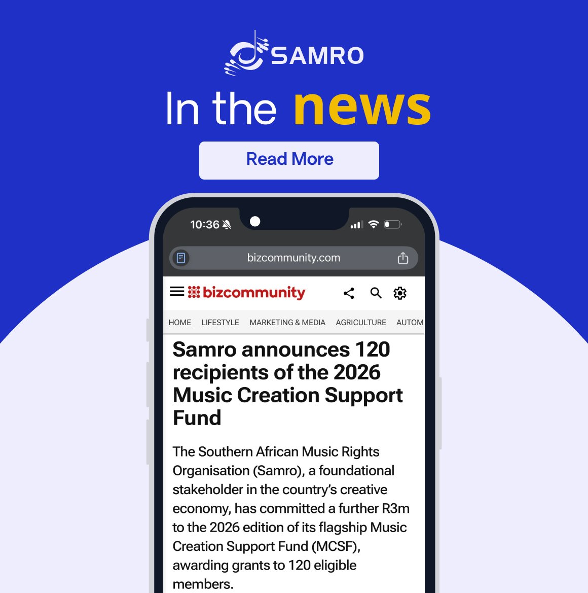 SAMRO tweet media