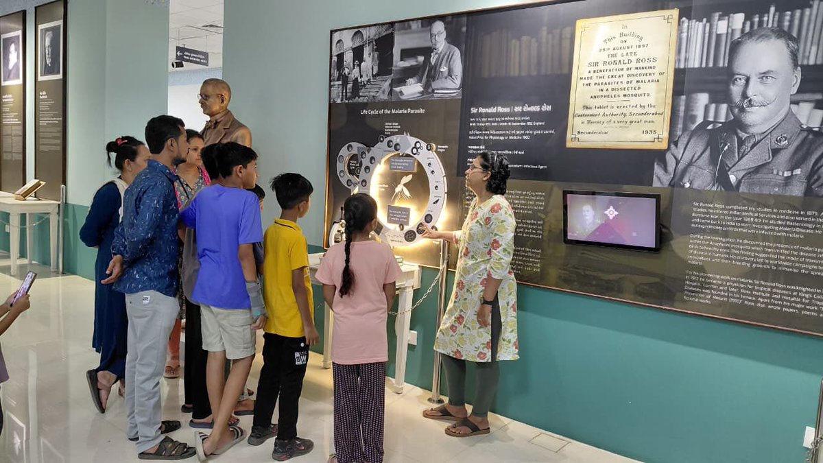 RSCBhavnagar's tweet photo. A question, a discovery, and a breakthrough that changed healthcare forever; Ronald Ross showed how malaria spreads through mosquitoes, laying the foundation for malaria control. On his birth anniversary, @RSCBhavnagar celebrates scientific thinking, discovery and innovation. https://t.co/hasfBxLFw1