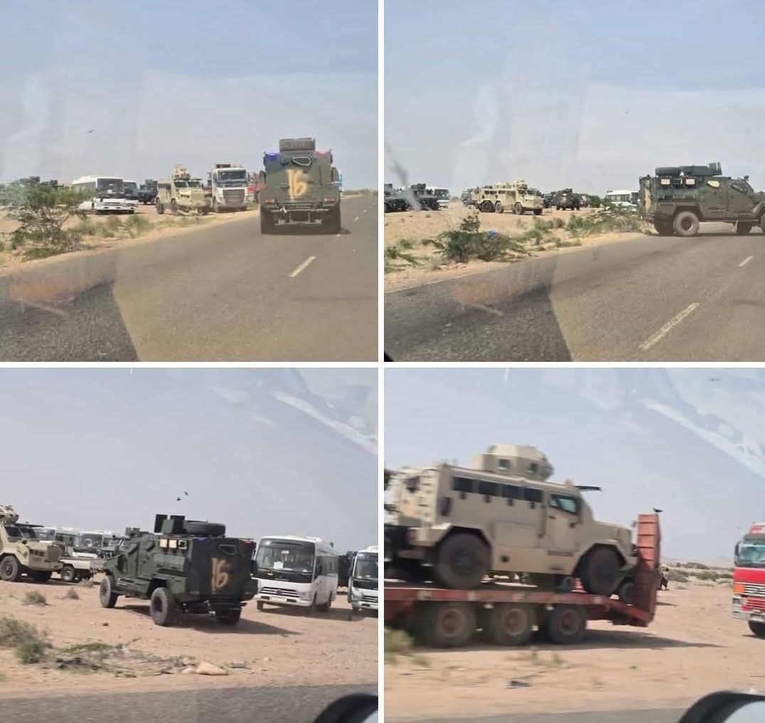 O_Al_mazroae's tweet photo. في استفزاز ترعاه وتدعمه السعودية 
قوات كبيره من مارب لغرض إقامة عرض عسكري في قاعدة العند الجويه تحت علم ونشيد الجمهورية التي داس عليها الحوثي في صنعاء 

ادعوا ابناء الجنوب إلى إعلان الكفاح المسلح وضرب كل القوات والعتاد الذي يمر بالمحافظات الجنوبية https://t.co/be9jZgskAS