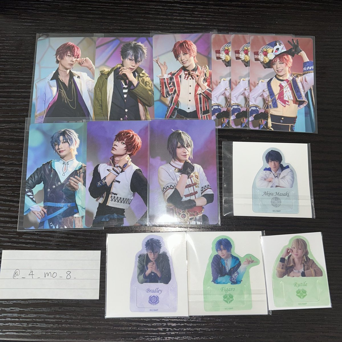 _4_mo_8_'s tweet photo. 【交換/譲渡/買取】まほステ 1.5部 後編 グッズ トレカ アクスタ

譲￤画像+トレカ オズ1・シャイロック1・アクスタ ミスラ1

求￤アクスタ ファウスト2＞同異種 東・カイン・オーエン or定価

本日手渡し優先
↓ https://t.co/r5TQWBcxGI