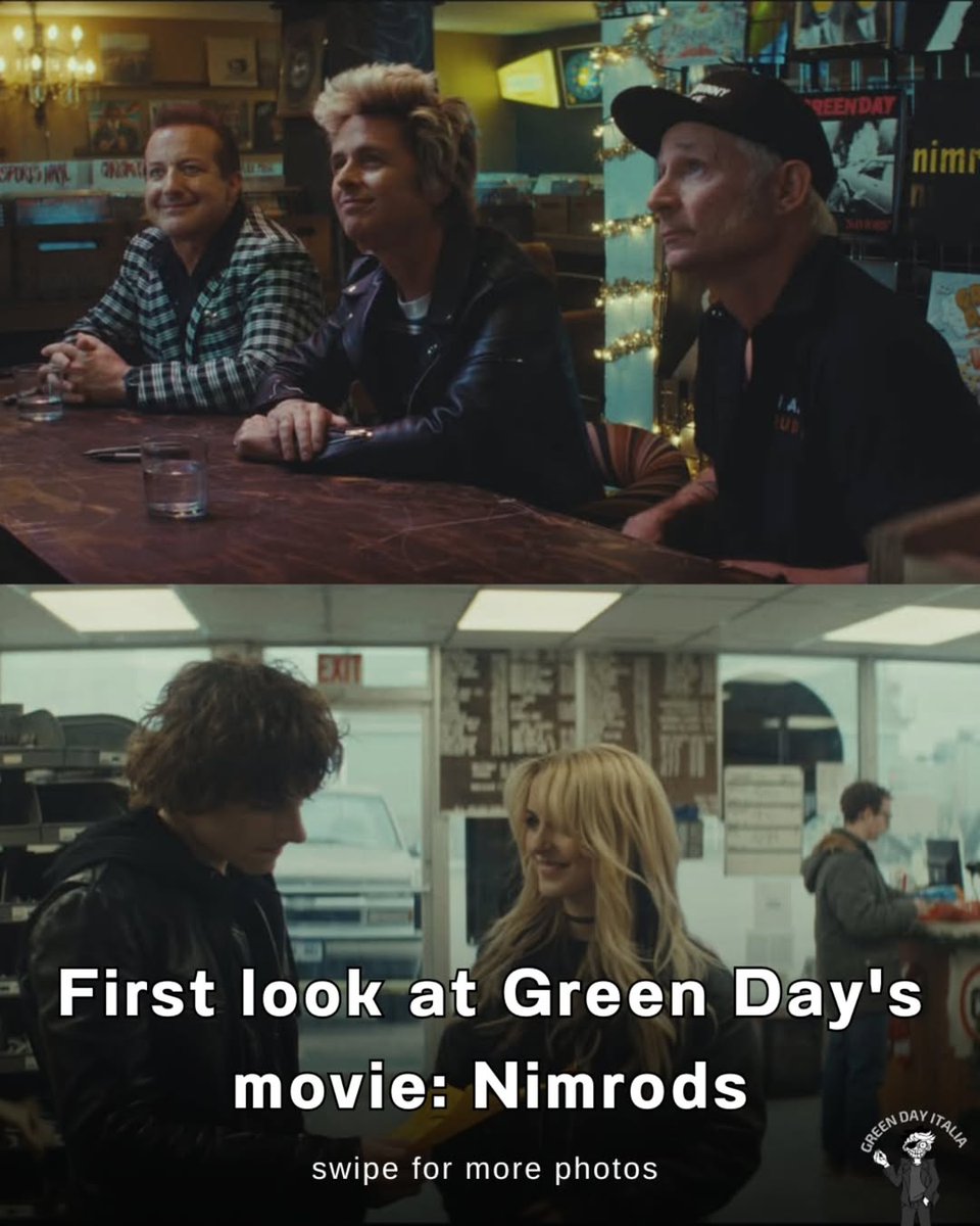 greenday_ita's tweet photo. First look at #NIMRODS, a Green Day comedy by Lee Kirk starring #MasonThames, #KylrCoffman, #MckennaGrace and #RyanFoust. In theaters on August 14.
π· Inaugural Entertainment.
#greenday https://t.co/yYHQAw8ut1