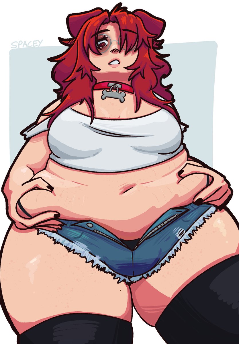 SpaceyNerdART's tweet photo. Tummy Game goin’ hard https://t.co/f20kT59mRl