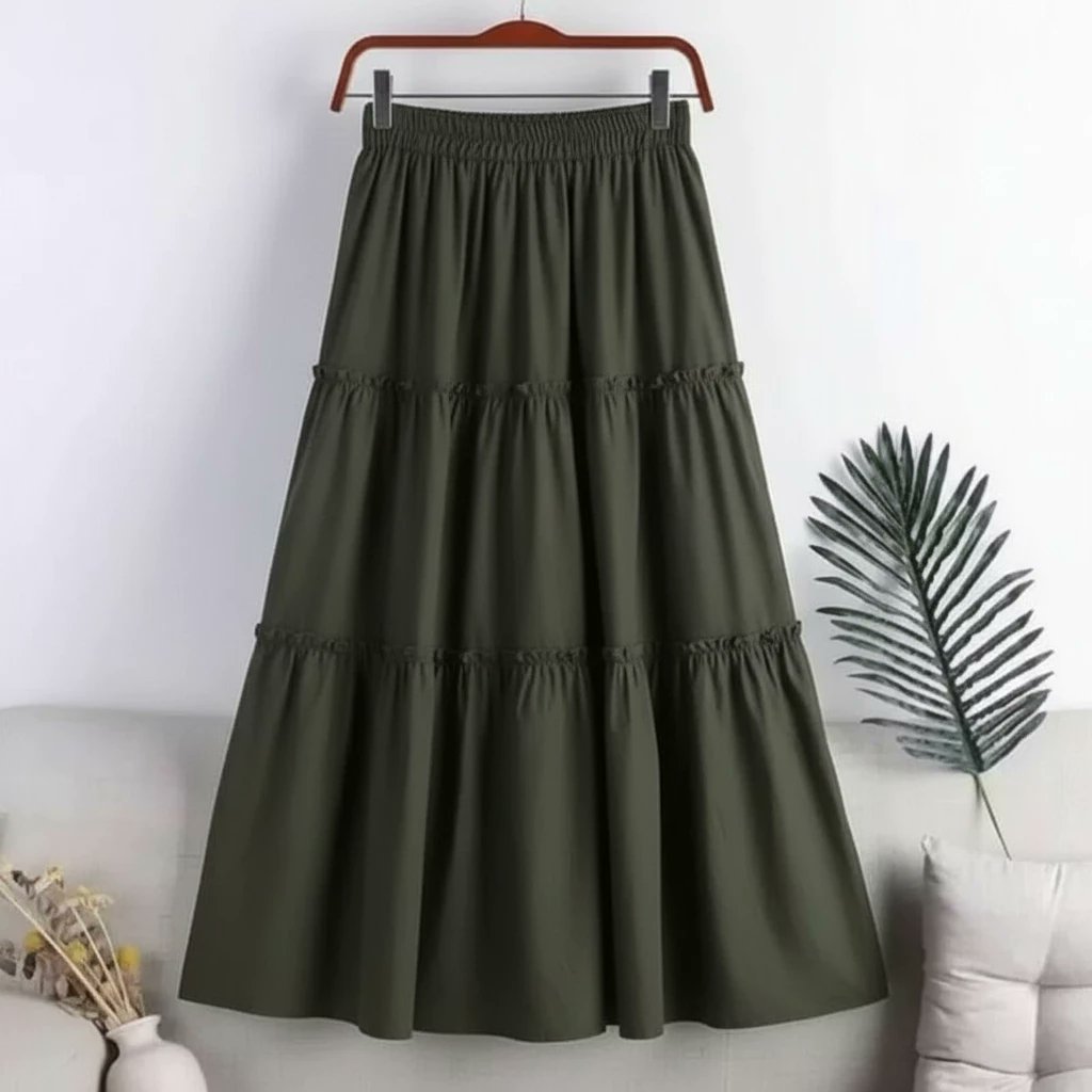 OutfitBellatrix's tweet photo. rok flowy yang dipake jalan dikit langsung bikin outfit keliatan anggun tuh emang beda 😭

bahannya lembut, jatuhnya bagus, nggak kaku dan nyaman dipake seharian. modelnya juga gampang dipaduin sama atasan apapun jadi auto sering kepake :(
https://t.co/icTjbaJ6Bl https://t.co/1334DzvP60