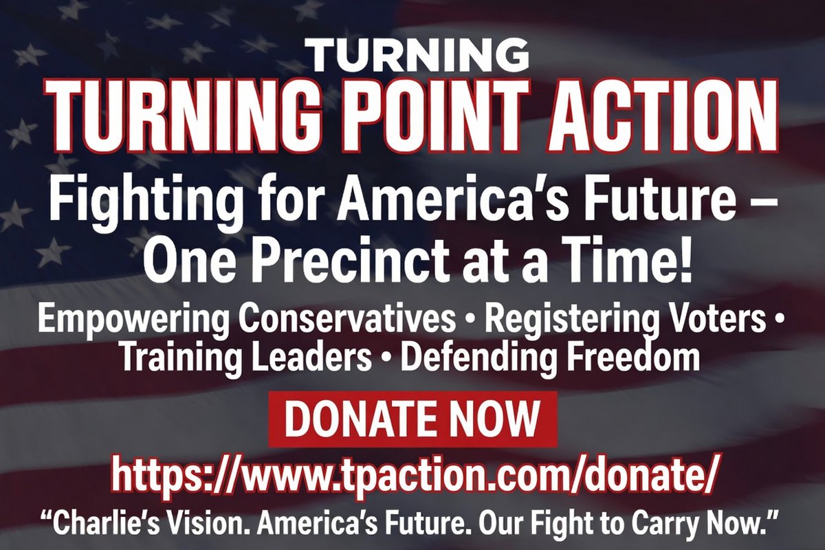 dabelote's tweet photo. Donate to Turning Point Action! God's plan for America will proceed as He intended, but us helping defeat the anti-America leftists can't hurt ✌️
https://t.co/7mKR1o93ZB https://t.co/wS60SAIUt3
