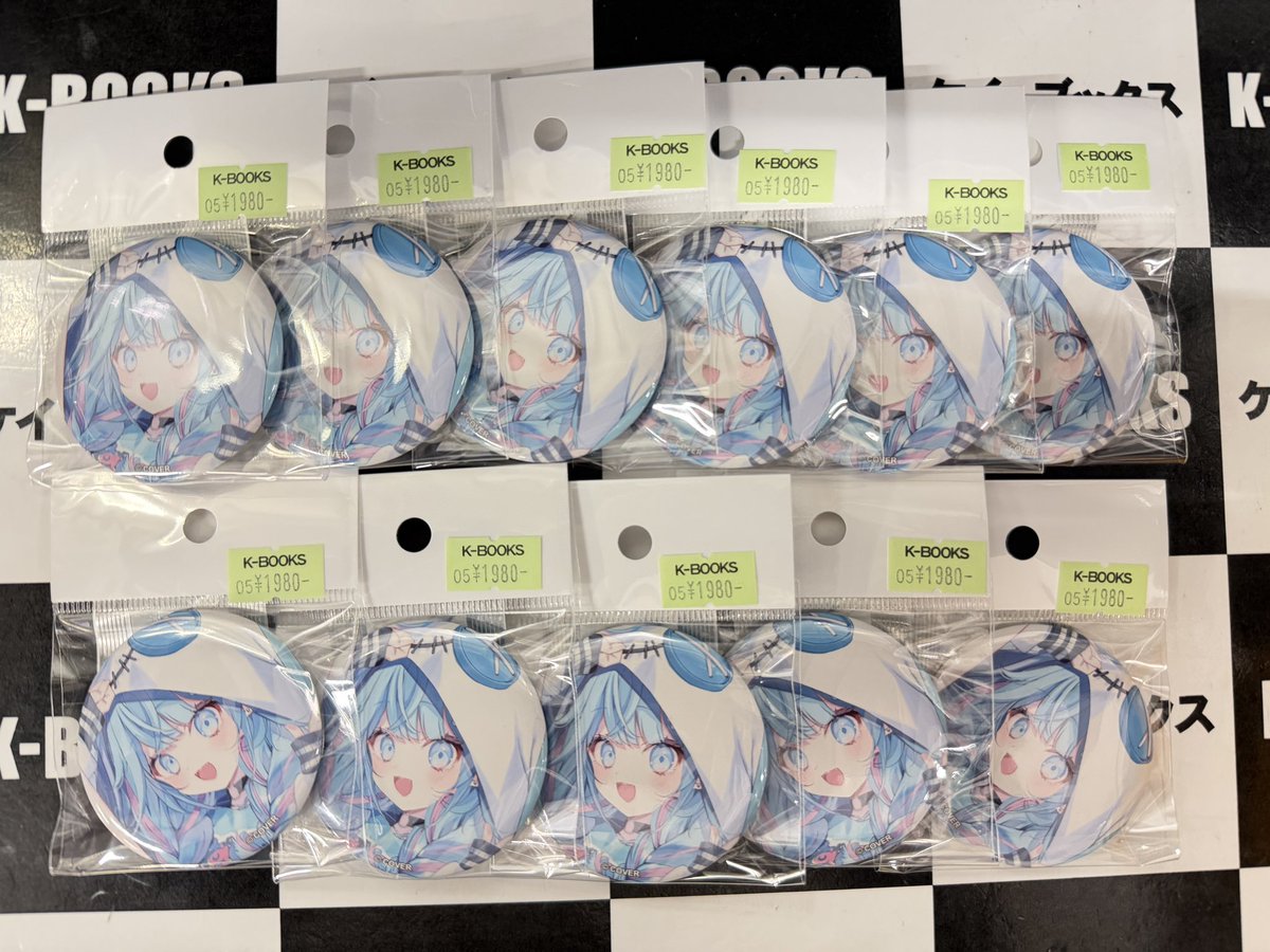 入荷情報】 ホロライブ 水宮枢💬🔁💙 誕生日記念2025 缶バッジが纏まっ