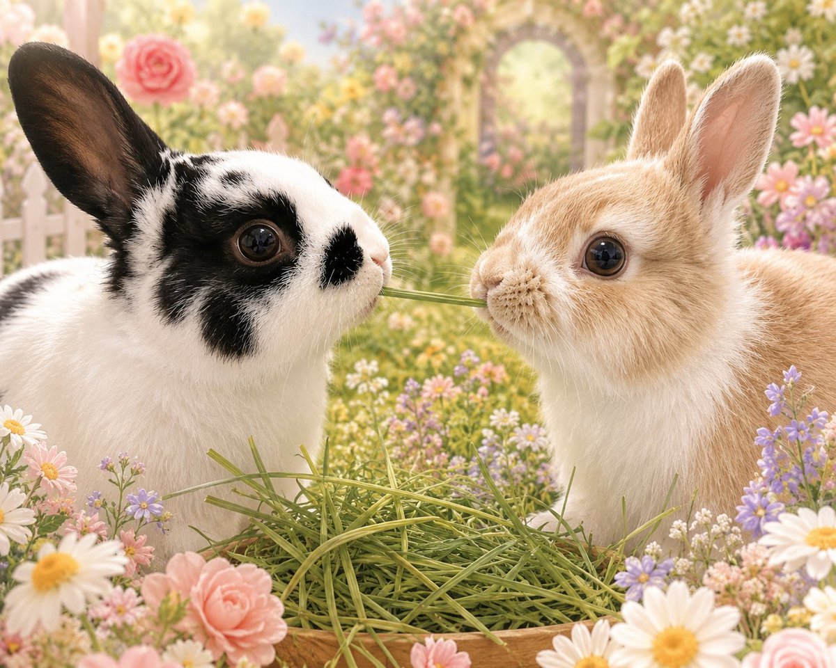 我が家の神の遣いLune様🐰 tweet media