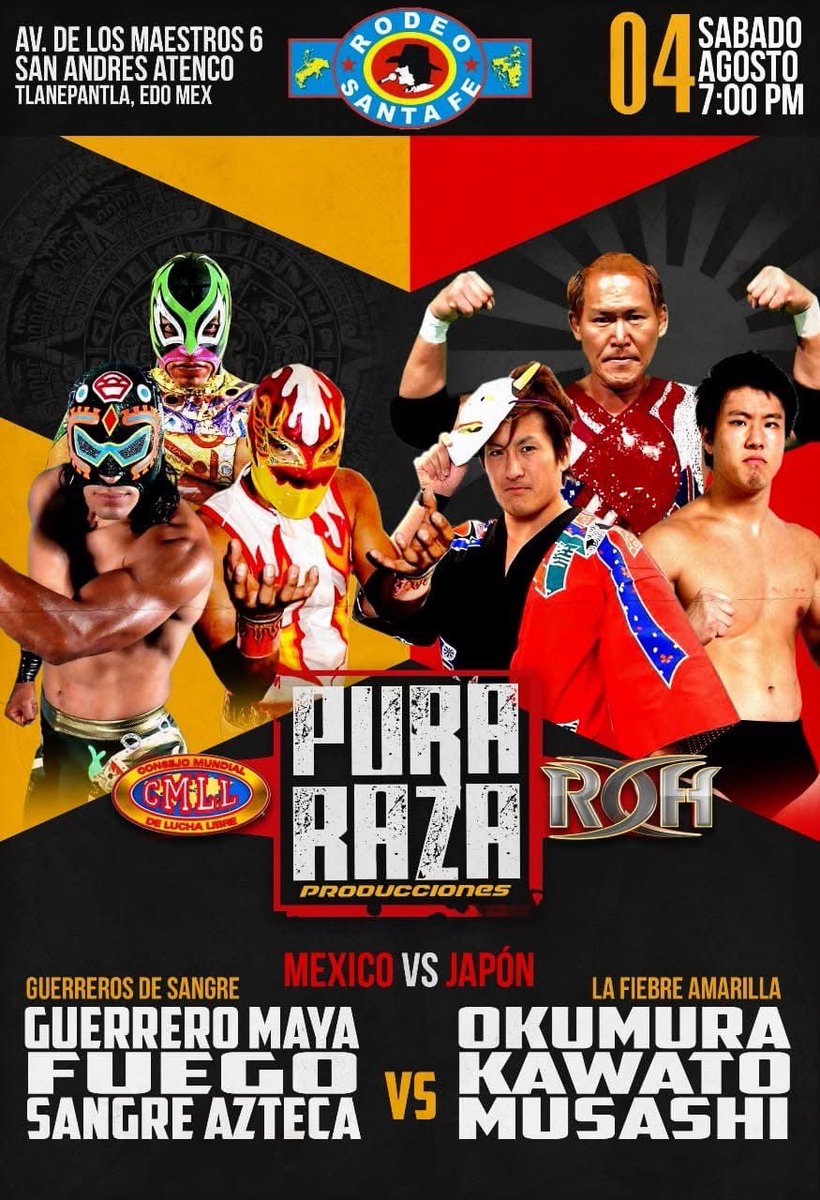Sangre Azteca Jr サングレアステカjr tweet media