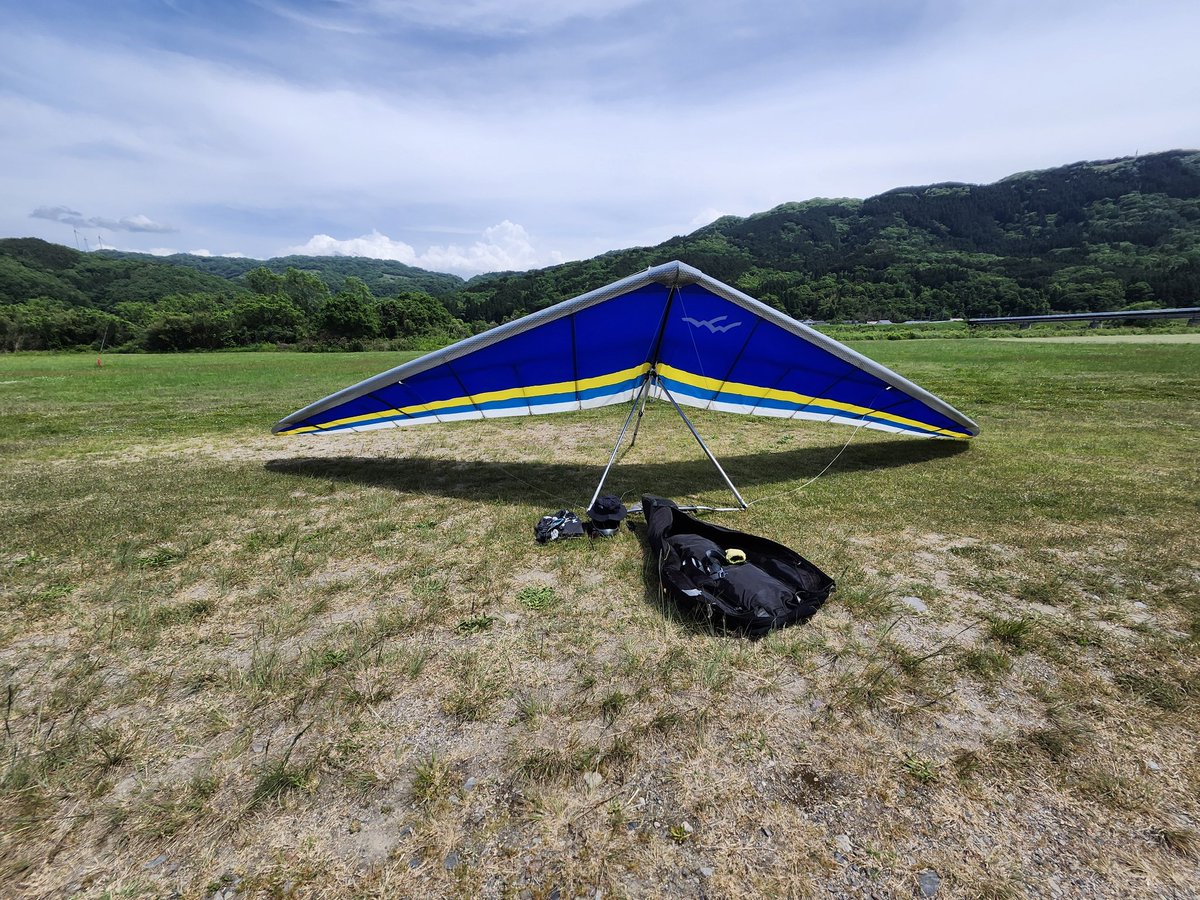 kittan0901's tweet photo. テイクオフもランディングもぐずぐすやったけど、何とかなって良かった～完全なる技術不足ですな… https://t.co/kZ7AdWQzwO