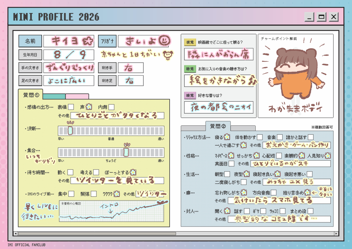 mini_プロフ帳
