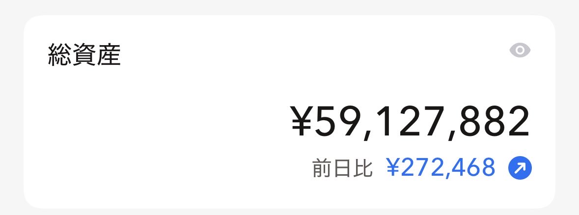 fullpower104's tweet photo. お久しぶりです。
総資産が5900万円を突破しました🚀

#マネーフォワード https://t.co/ATYaMZaiqH