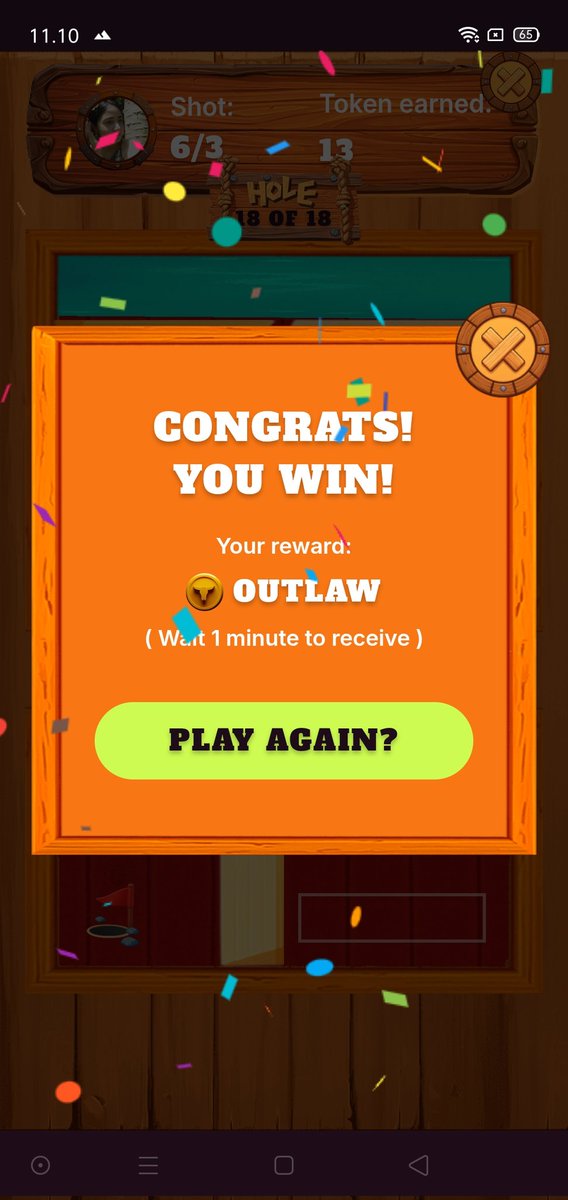 embulmon's tweet photo. @outlawgamefi Please help the Outlow team, there is a bug at level 17. When I want to reach level 17, I skip straight to level 18 and at the end of the game I don't get the reward. I'm tired of trying over and over again and in the end it's still a bug like this. https://t.co/uvqLKQ9Znv
