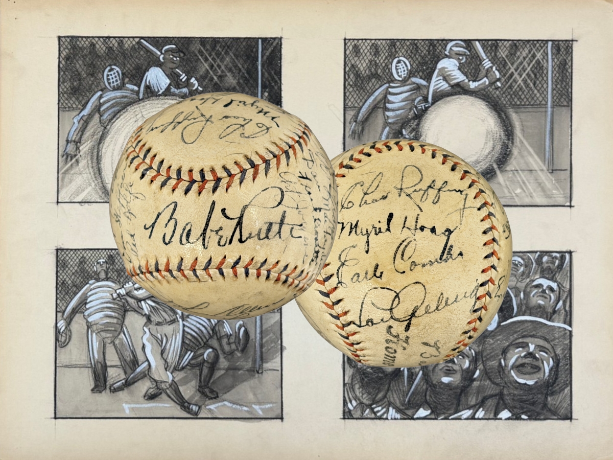 SportsCollector's tweet photo. Michael Jordan’s photo-matched sneakers from the famed “Charles Smith Game” headline @WeissAuctions  May sale, which also includes rare early baseball postcards, vintage cards, Yankees memorabilia, boxing artifacts and more >>> https://t.co/gYVeeUZ9ux https://t.co/oeE44GELHq