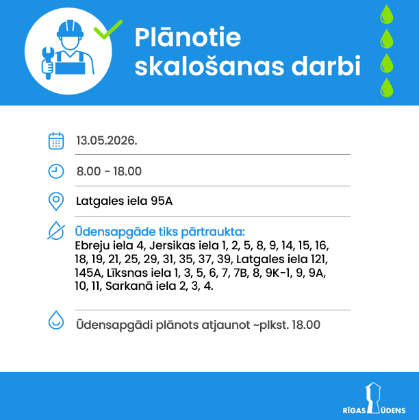SIA "Rīgas ūdens" tweet media