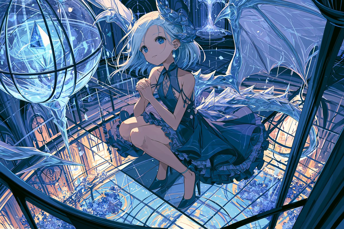 RT @Kitaguni8888: ＃クリスタルドラゴンガール #ドラゴンガール