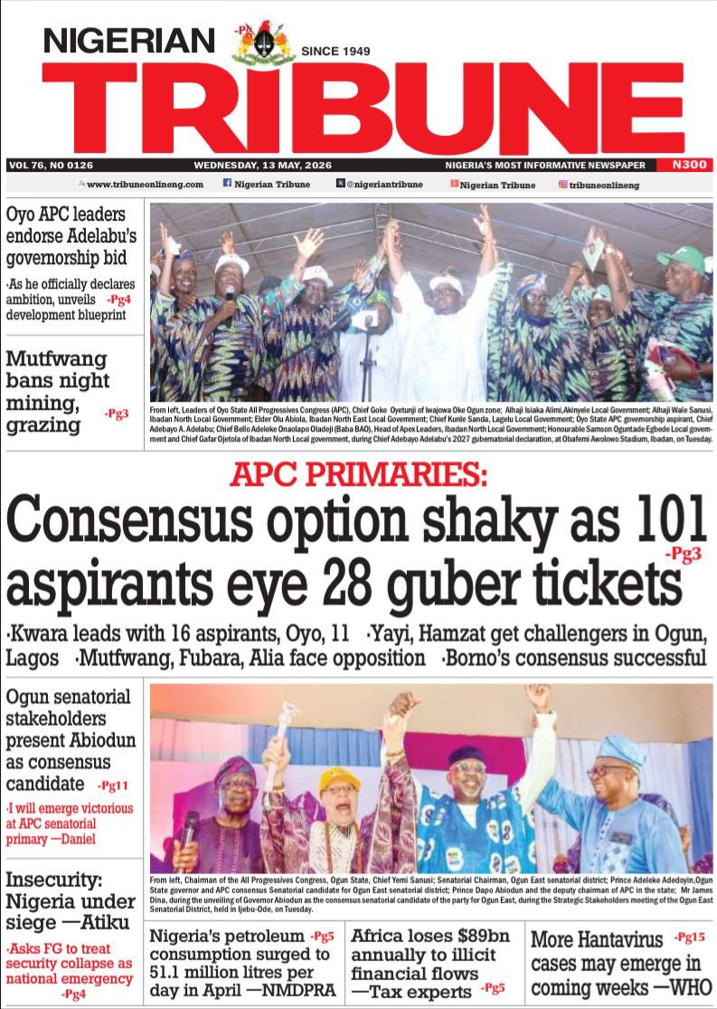 Nigerian Tribune tweet media