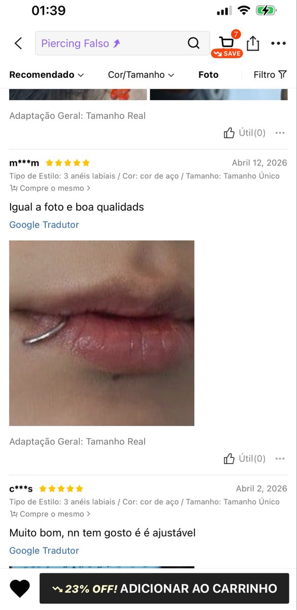 gxyvodka's tweet photo. e eu que tava vendo piercing falso na shein e me deparo com isso https://t.co/nTYC2V5Bfv