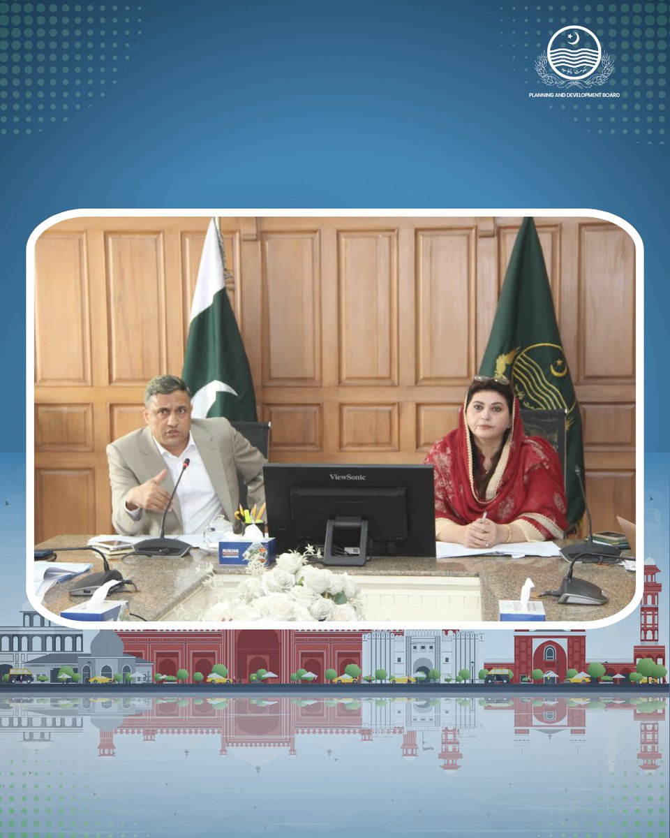 ggwoasieq11's tweet photo. Review of First Revised PC-I for “Revamping of Bansra Gali Zoological Garden, Murree”
Meeting chaired by Ms. Nadia Shafiq, Member Environment, P&amp;D Board
Capt. (Retd.) Tahir Zafar Abbasi, Secretary Forestry &amp; Wildlife, briefed the forum on the upgraded scope and technical features https://t.co/mO1l4W9XRA